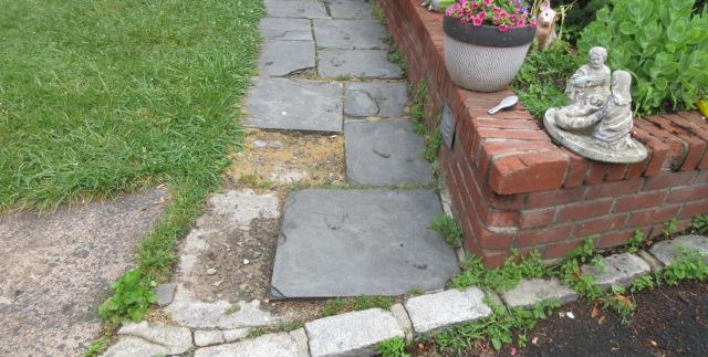 Damaged Walkway